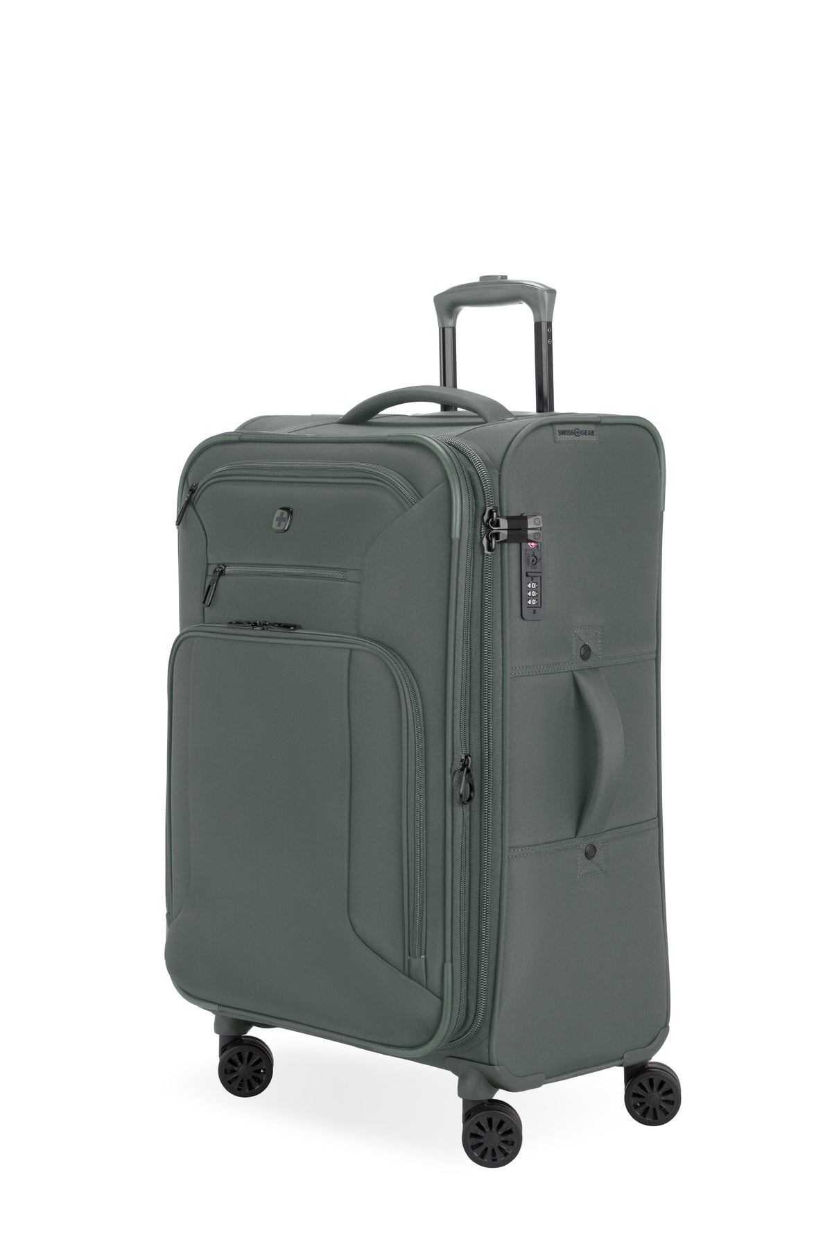 SWISSGEAR Sion Reserve Medium Checked Spinner - Evergreen - 01