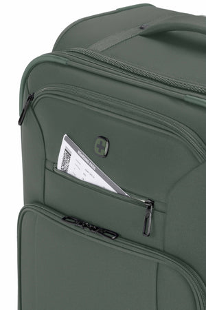 SWISSGEAR Sion Reserve Medium Checked Spinner in Evergreen