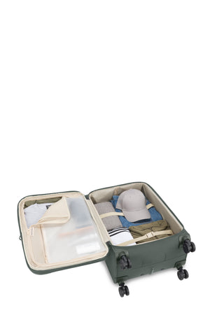 SWISSGEAR Sion Reserve Medium Checked Spinner in Evergreen