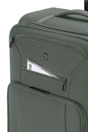 SWISSGEAR Sion Reserve Large Checked Spinner in Evergreen