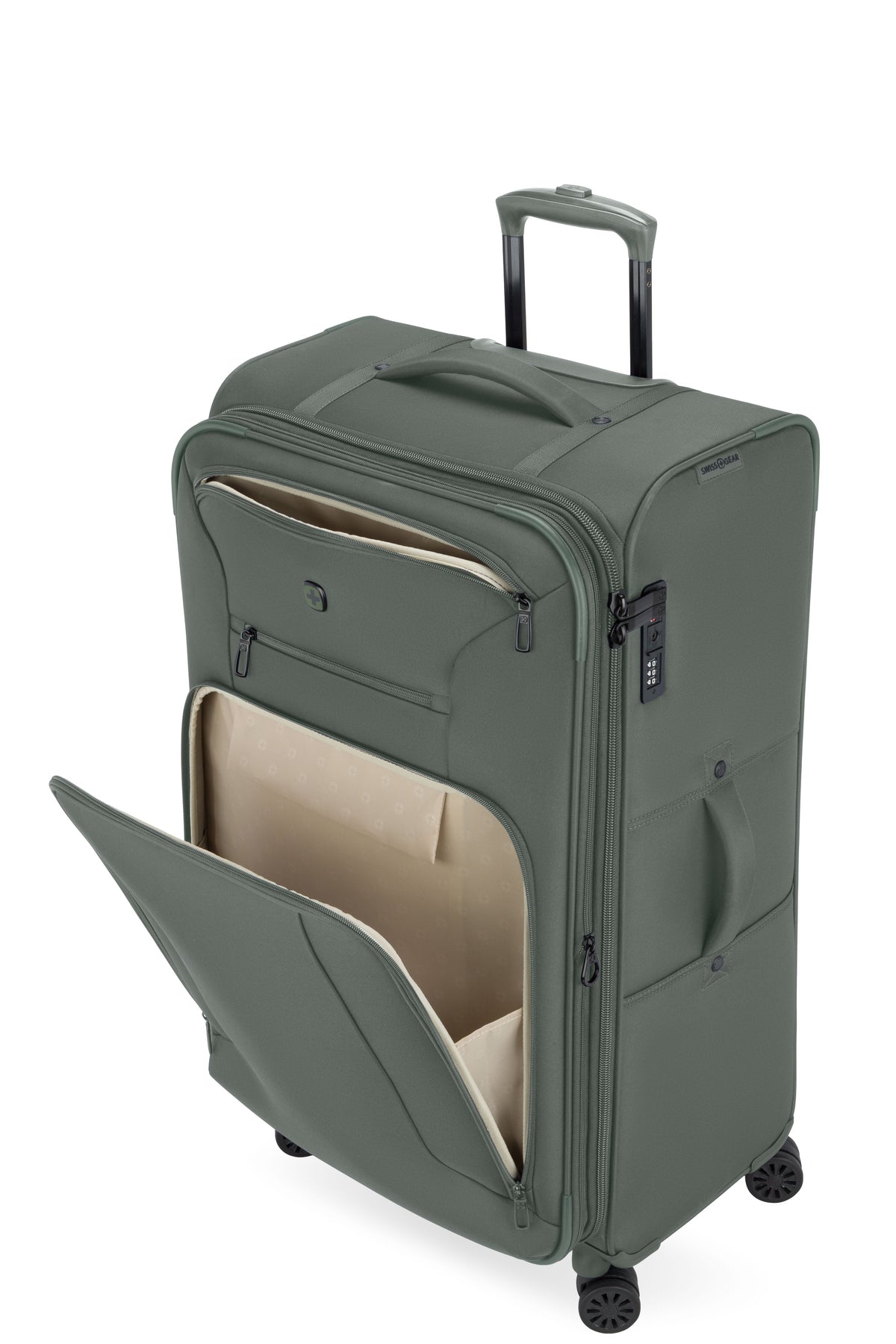 SWISSGEAR Sion Reserve Large Checked Spinner - Evergreen - 06