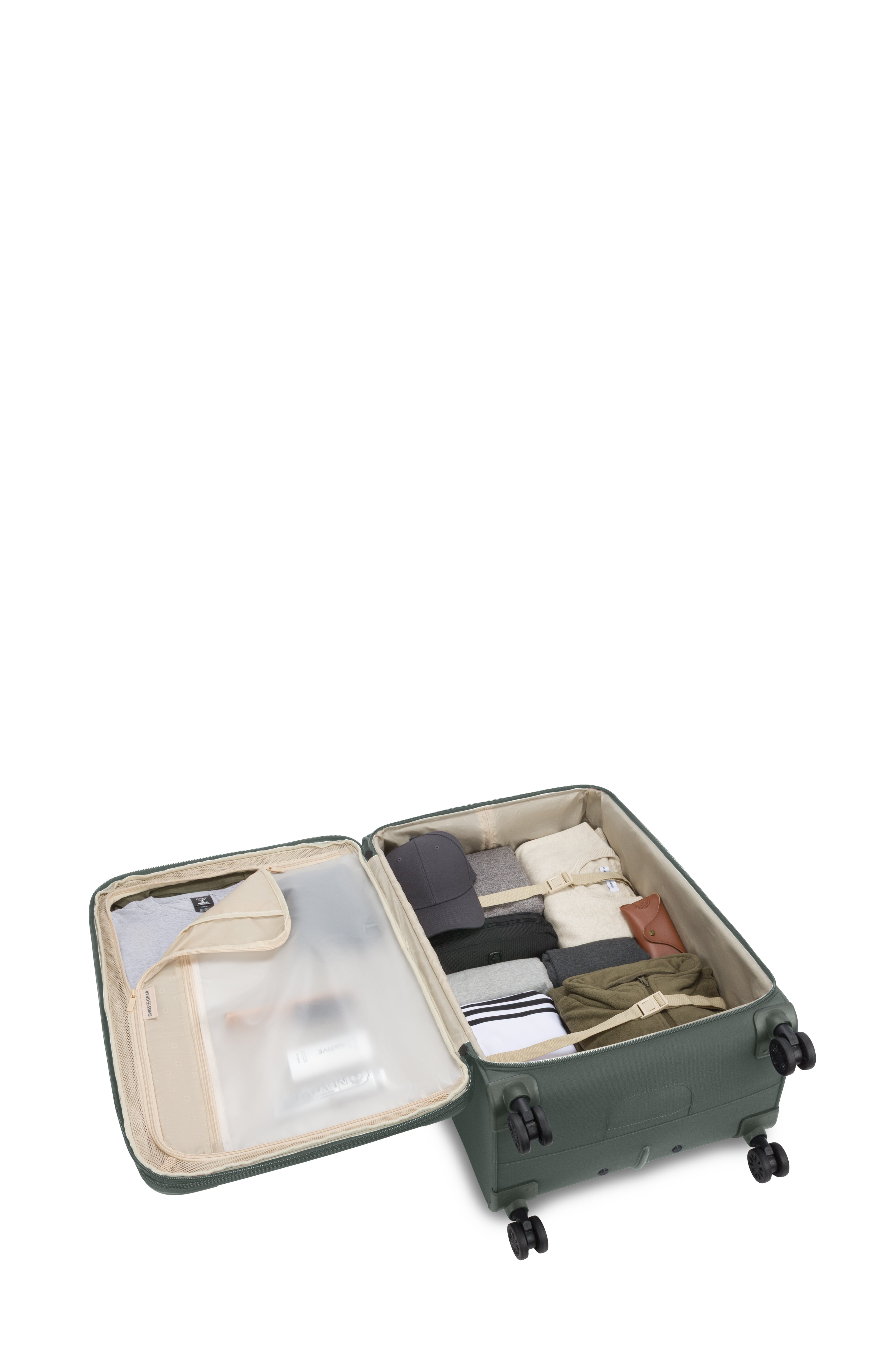 SWISSGEAR Sion Reserve Large Checked Spinner - Evergreen - 05