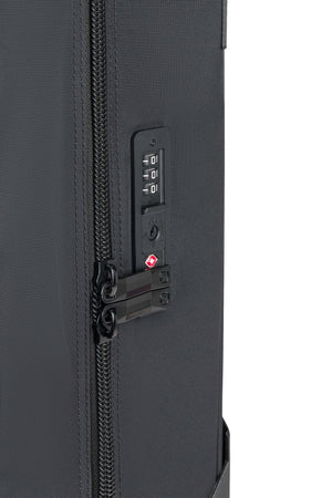 SWISSGEAR Zurich Garment Bag - Black Integrated, flush-mounted TSA approved combination lock for added security