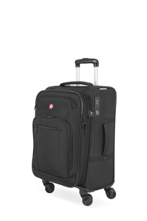 SWISSGEAR 7070 Carry-on Expandable Spinner Black