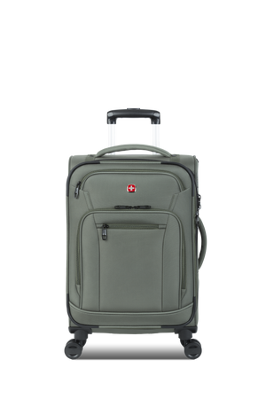 SWISSGEAR 7070 Expandable Carry-On Spinner - Green