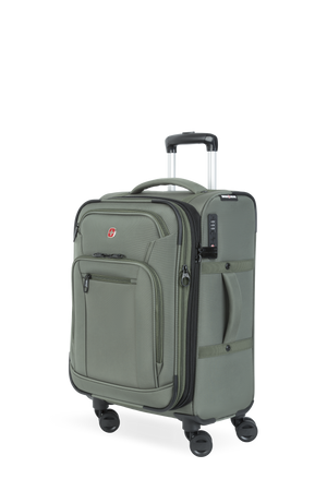 SWISSGEAR 7070 Expandable Carry-On Spinner - Green