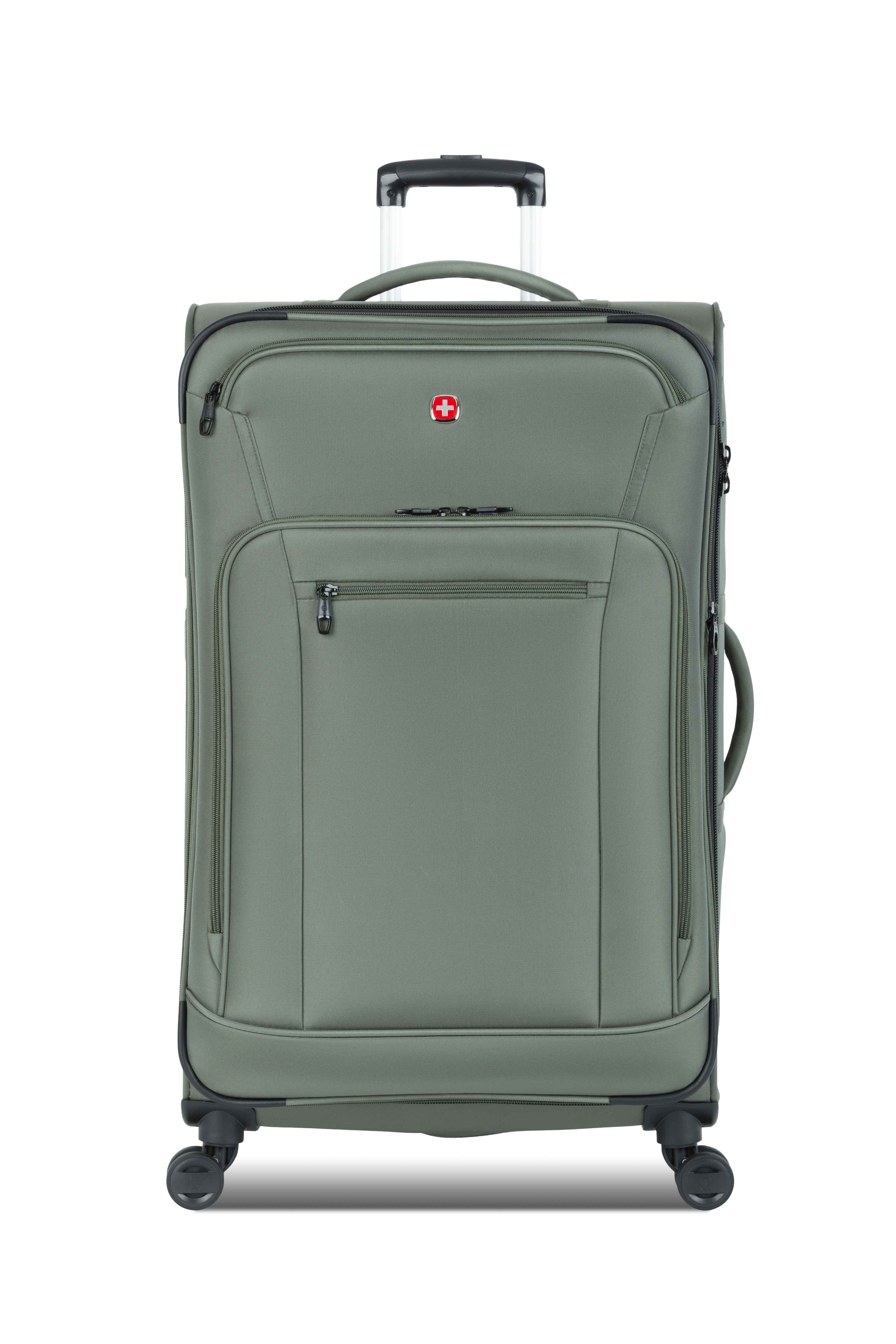 SWISSGEAR Zurich Large Checked Spinner in Green