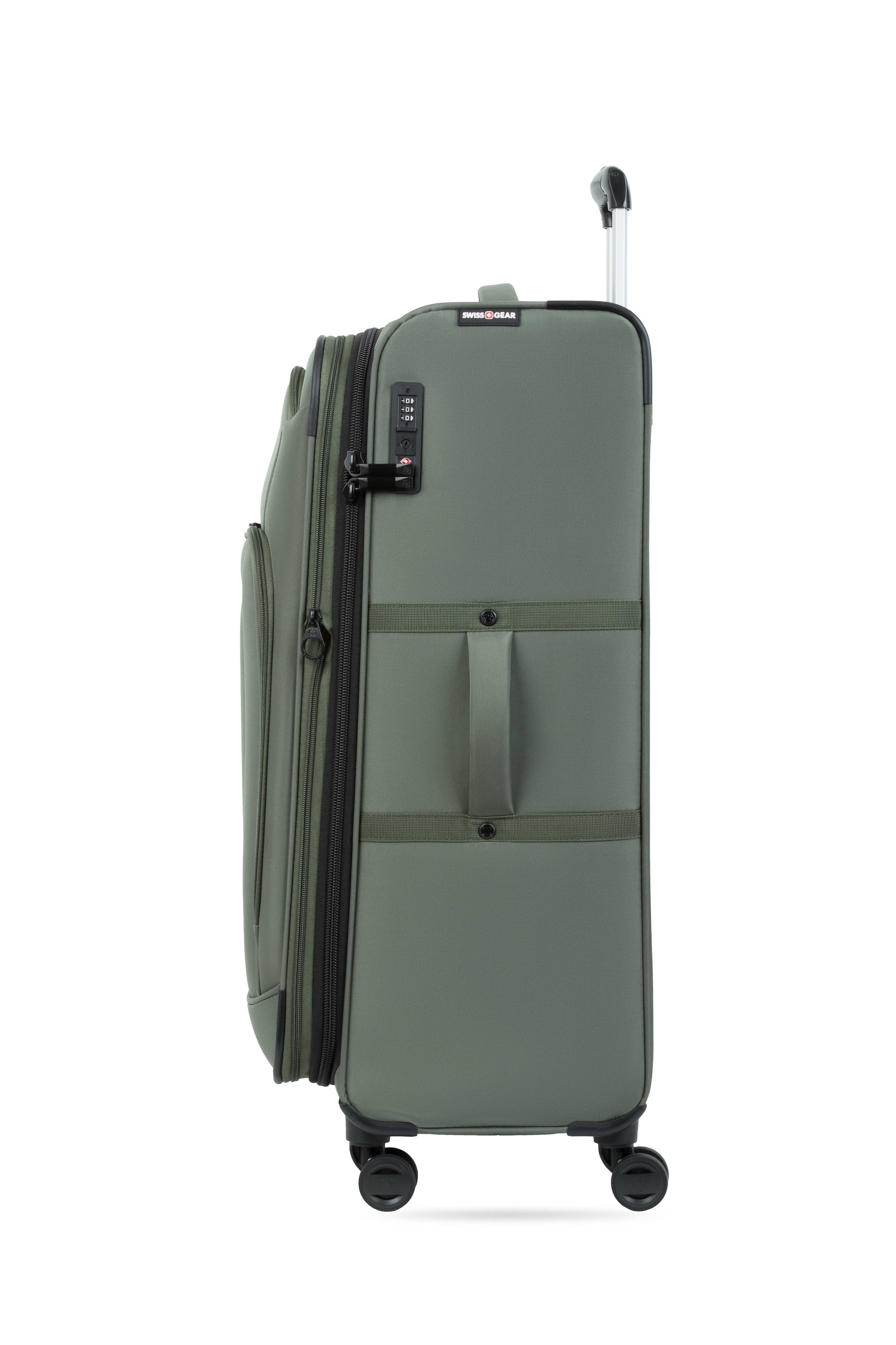 SWISSGEAR Zurich Large Checked Spinner in Green