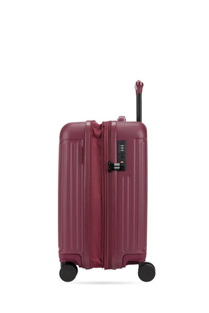 SWISSGEAR Summit Reserve Carry On Spinner in Pomegranate