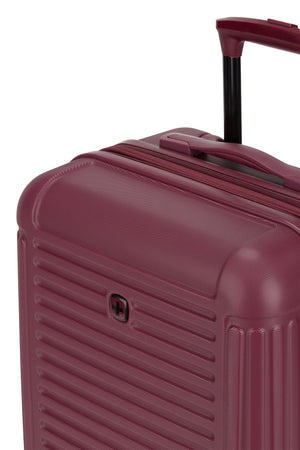 SWISSGEAR Summit Reserve Carry On Spinner in Pomegranate