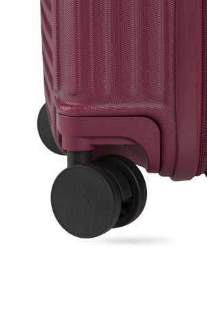 SWISSGEAR Summit Reserve Carry On Spinner in Pomegranate
