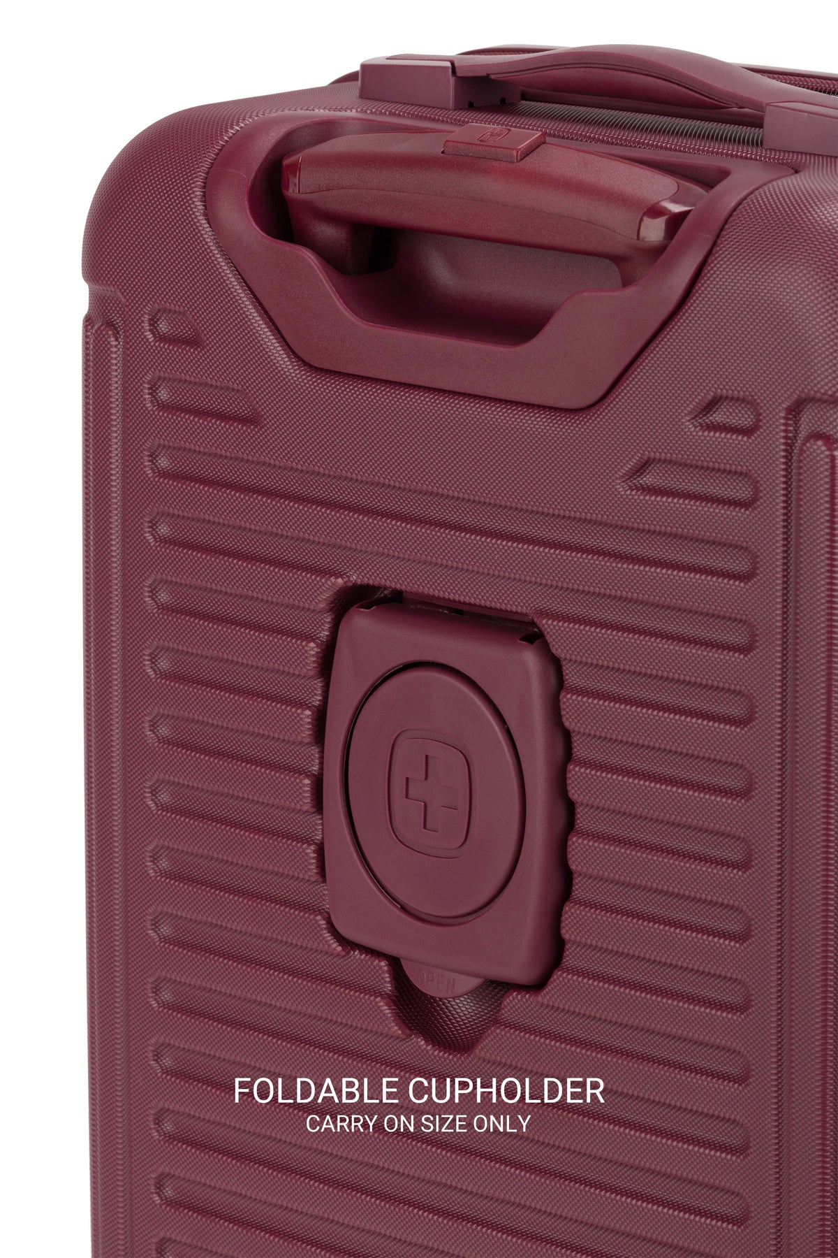 SWISSGEAR Summit Reserve Carry On Spinner - Pomegranate - 09