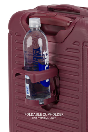 SWISSGEAR Summit Reserve Carry On Spinner in Pomegranate