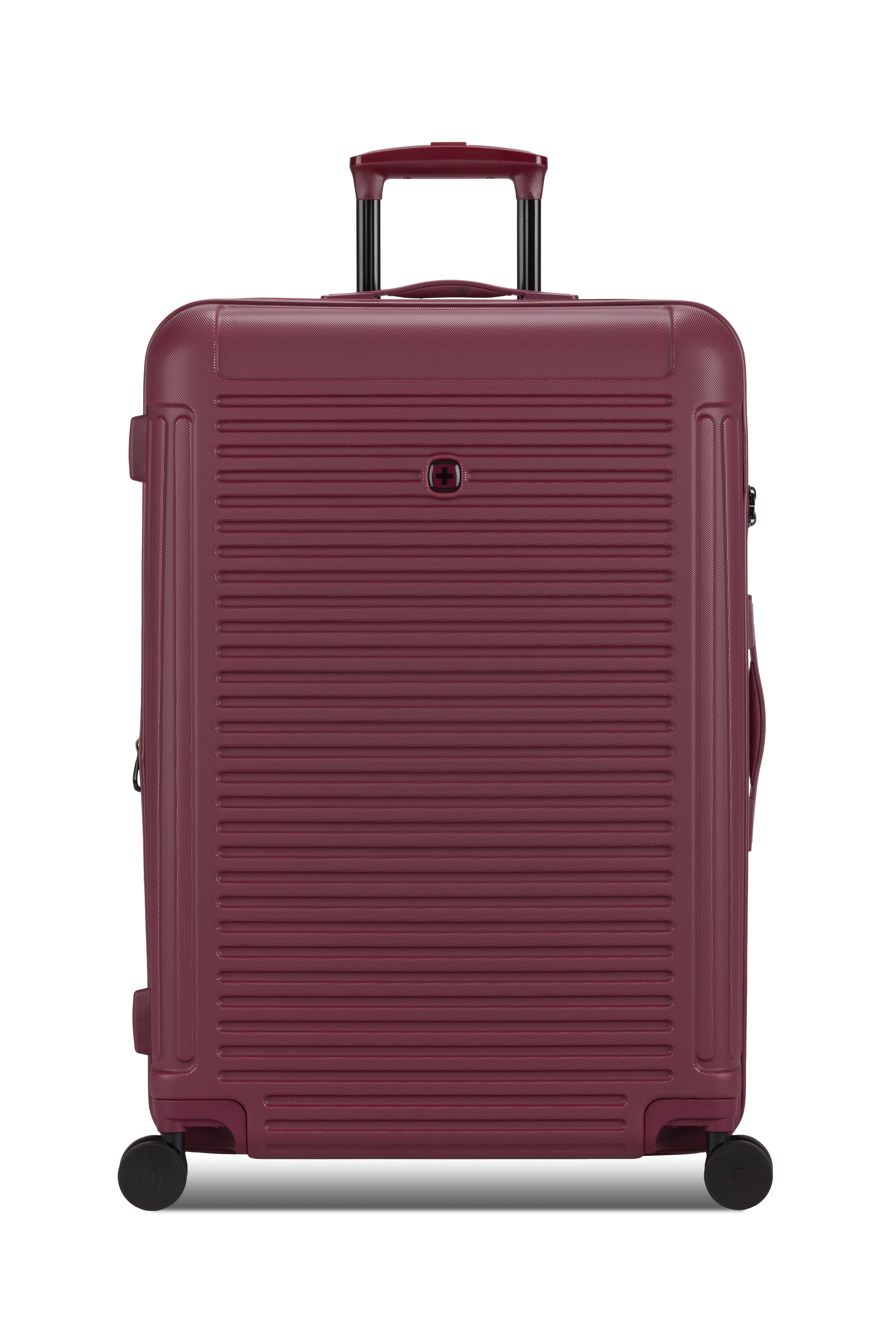 SWISSGEAR Summit Reserve Large Checked Spinner in Midnight Harvest