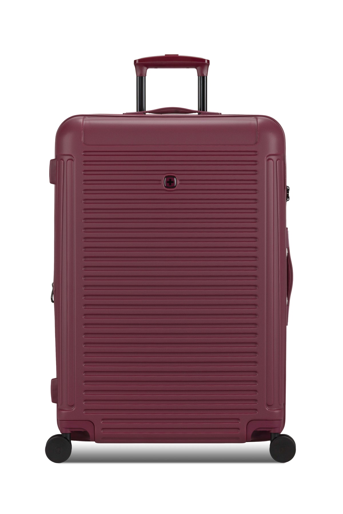 SWISSGEAR Summit Reserve Large Checked Spinner - Pomegranate - 03