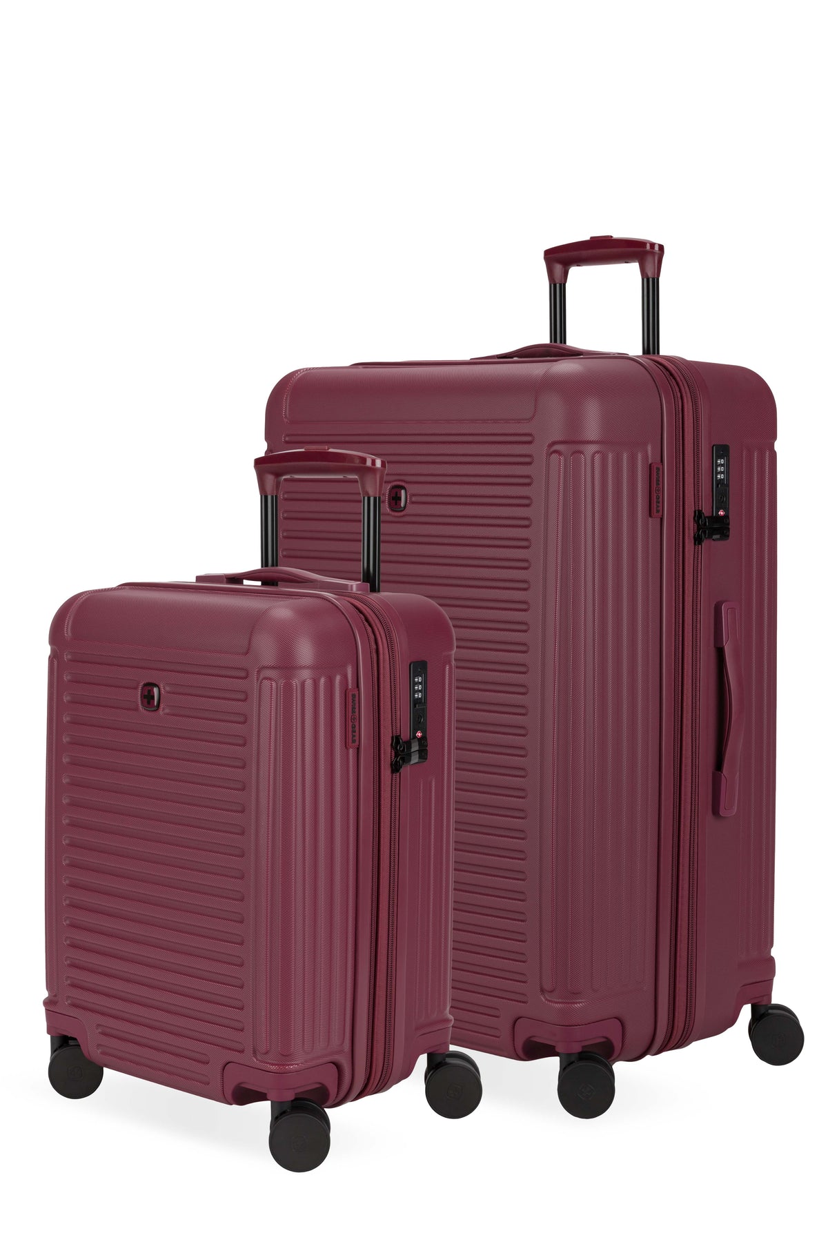 SWISSGEAR Summit Reserve 2-Piece Spinner Set - Pomegranate - 01