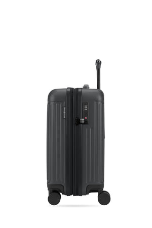 SWISSGEAR Summit Reserve Carry On Spinner in Black