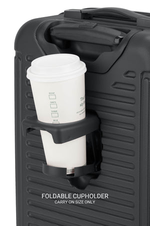 SWISSGEAR Summit Reserve Carry On Spinner in Black