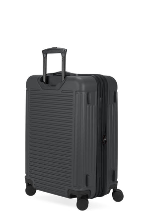 SWISSGEAR Summit Reserve Medium Checked Spinner in Black