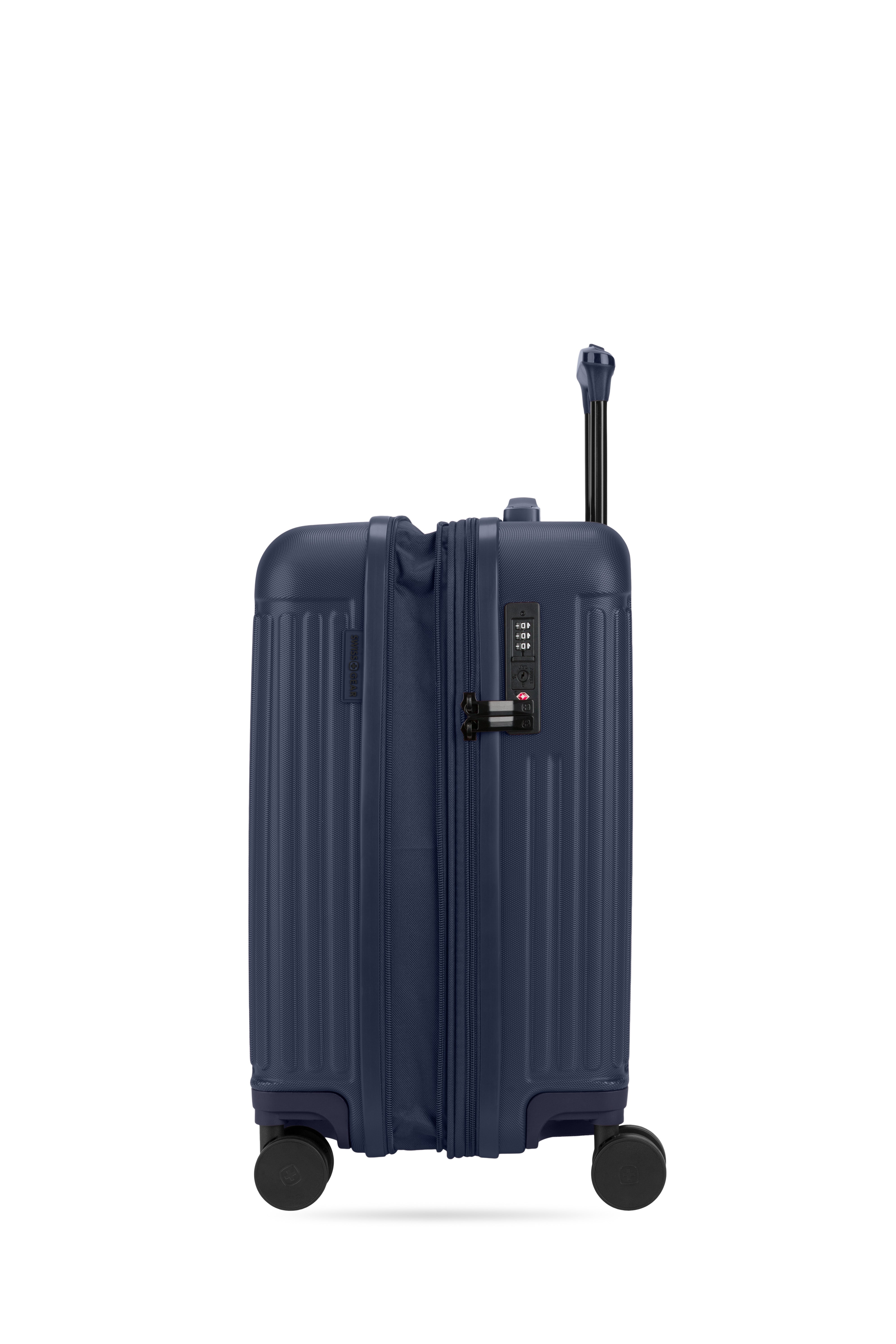 SWISSGEAR Summit Reserve Carry On Spinner in Midnight Harvest