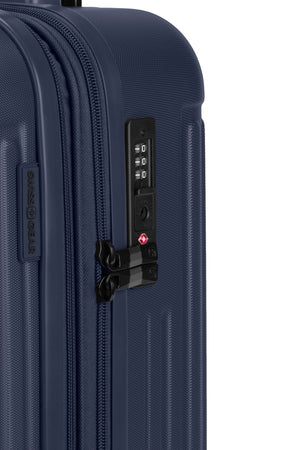 SWISSGEAR Summit Reserve Carry On Spinner in Midnight Harvest