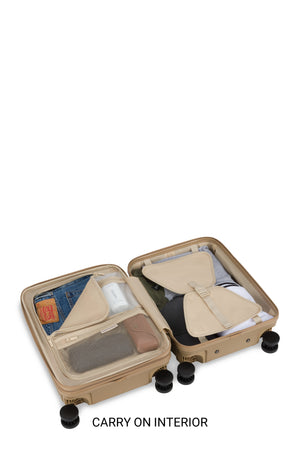 SWISSGEAR Summit Reserve 2-Piece Spinner Set in Caramel