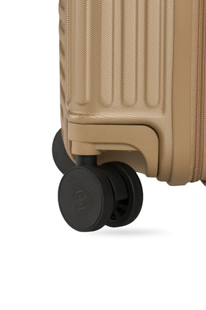 SWISSGEAR Summit Reserve Carry On Spinner in Caramel
