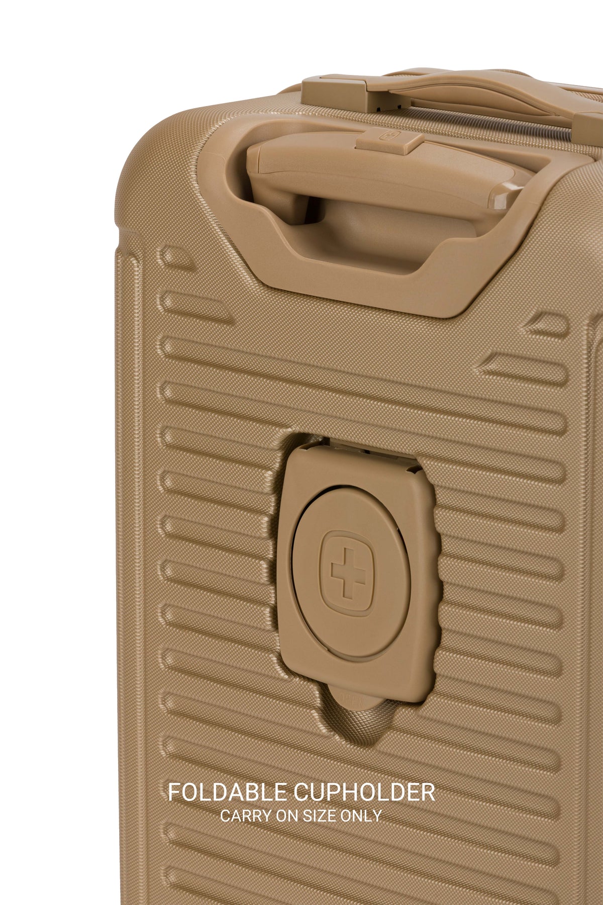 SWISSGEAR Summit Reserve Carry On Spinner - Caramel - 08