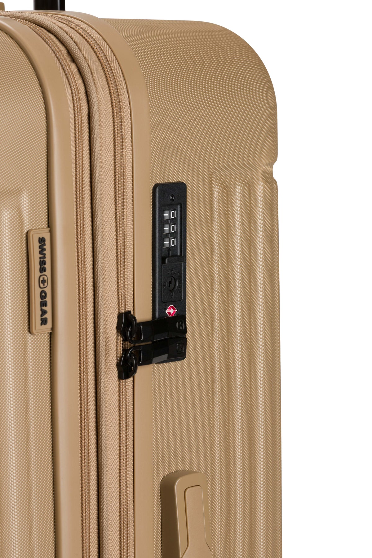 SWISSGEAR Summit Reserve Large Checked Spinner - Caramel - 08