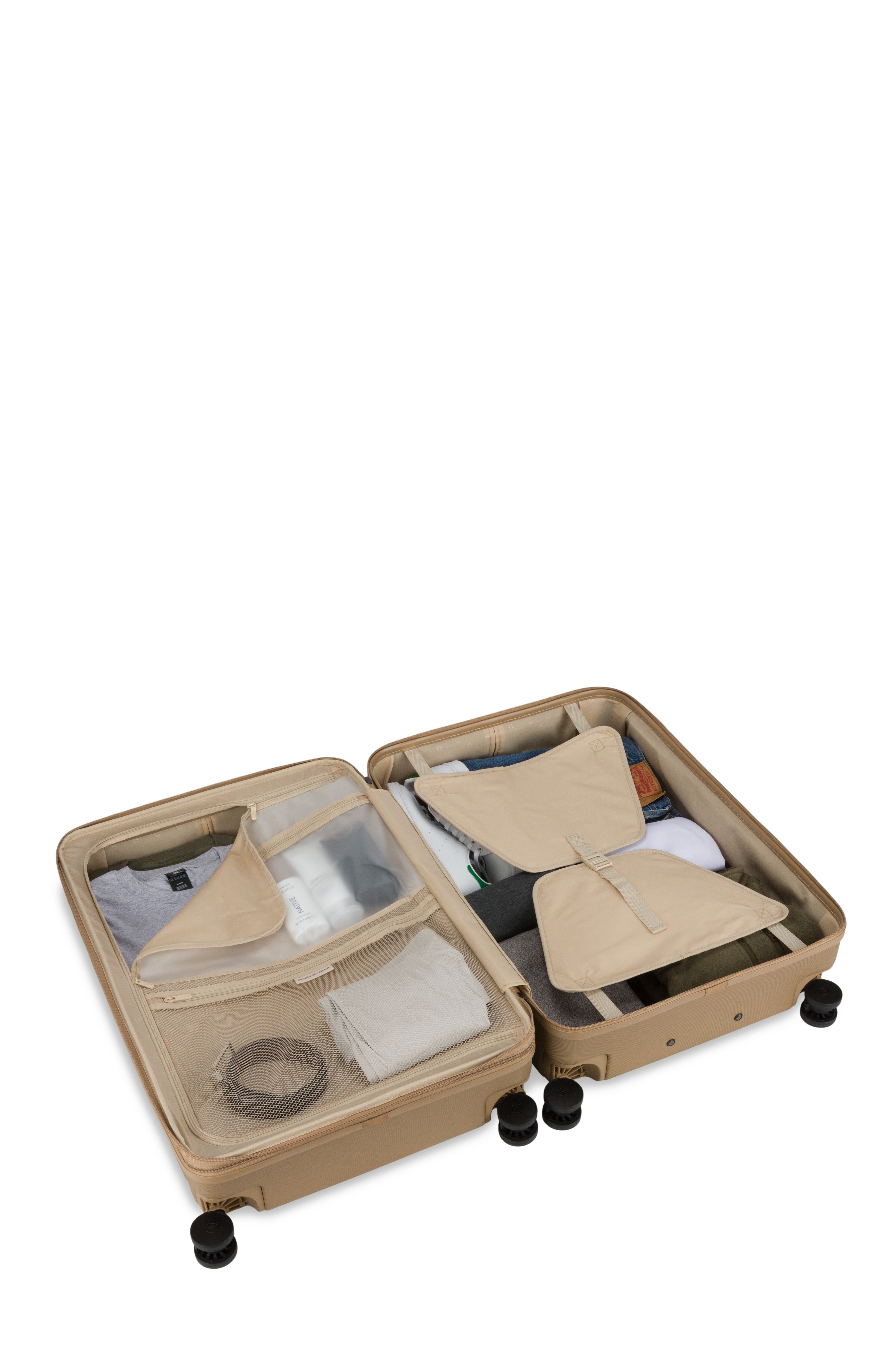 SWISSGEAR Summit Reserve Large Checked Spinner in Caramel