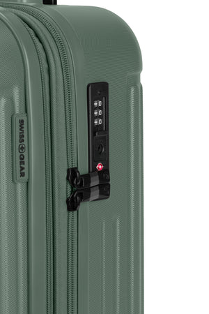 SWISSGEAR Summit Reserve Carry On Spinner in Evergreen