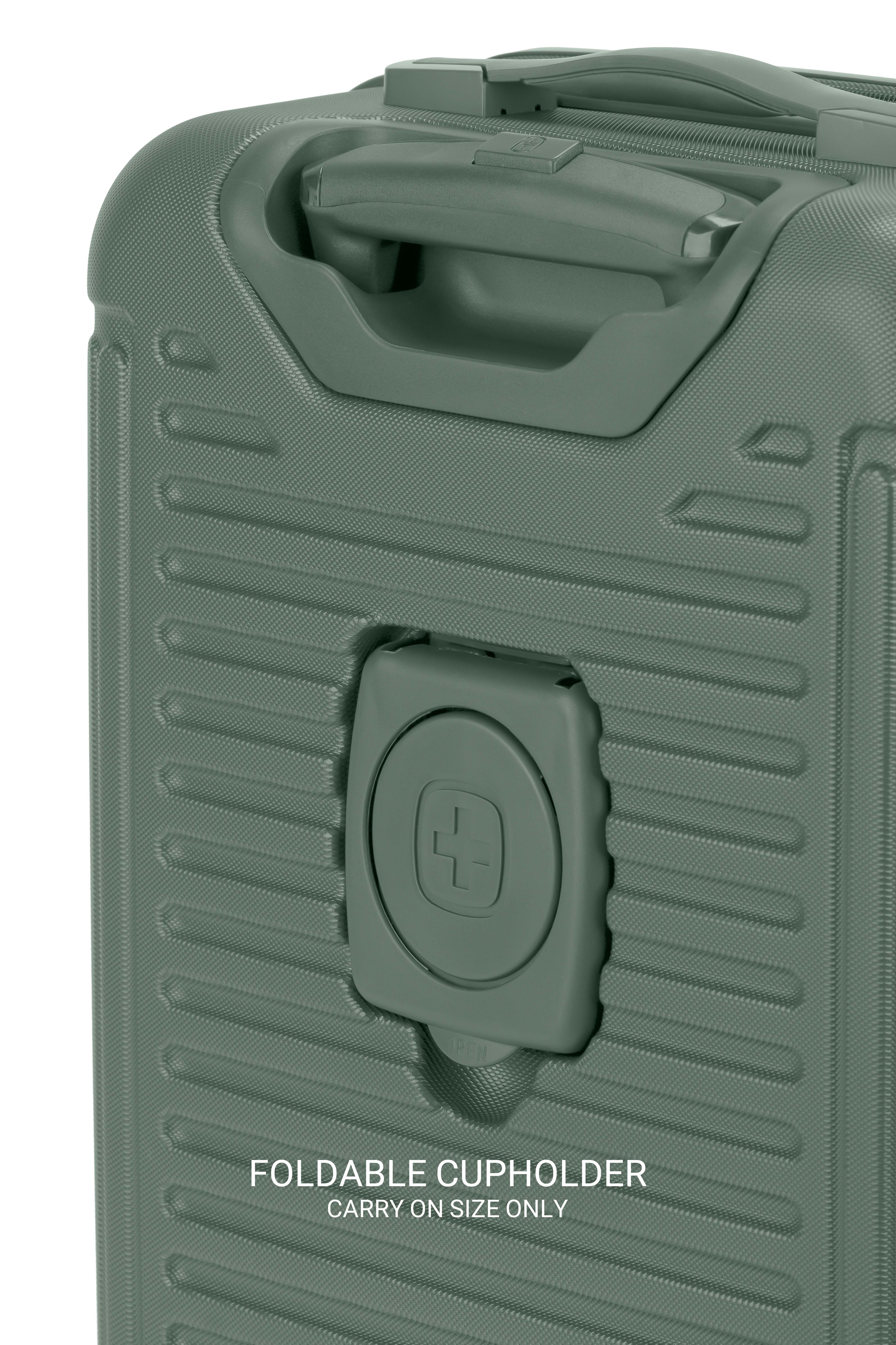 SWISSGEAR Summit Reserve Carry On Spinner - Evergreen - 09