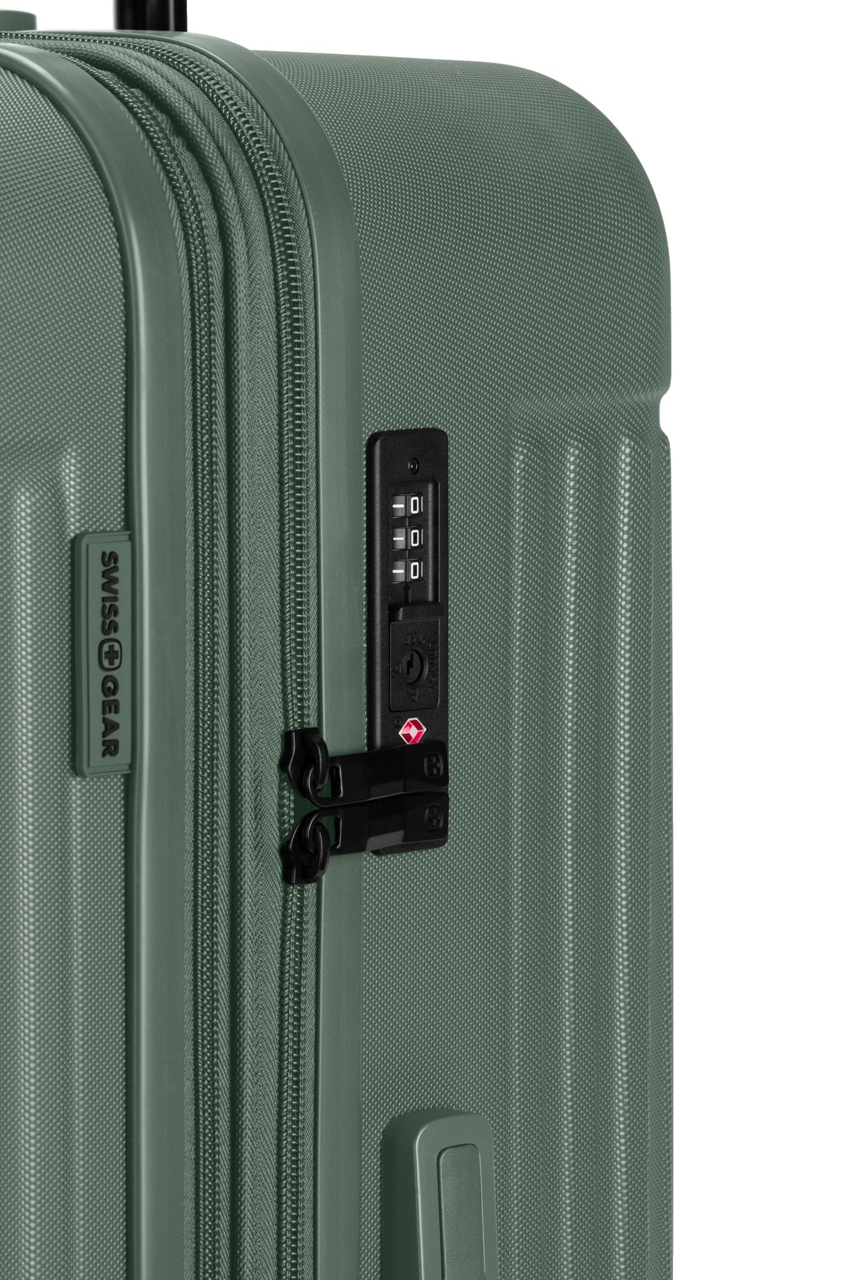 SWISSGEAR Summit Reserve Large Checked Spinner - Evergreen - 08