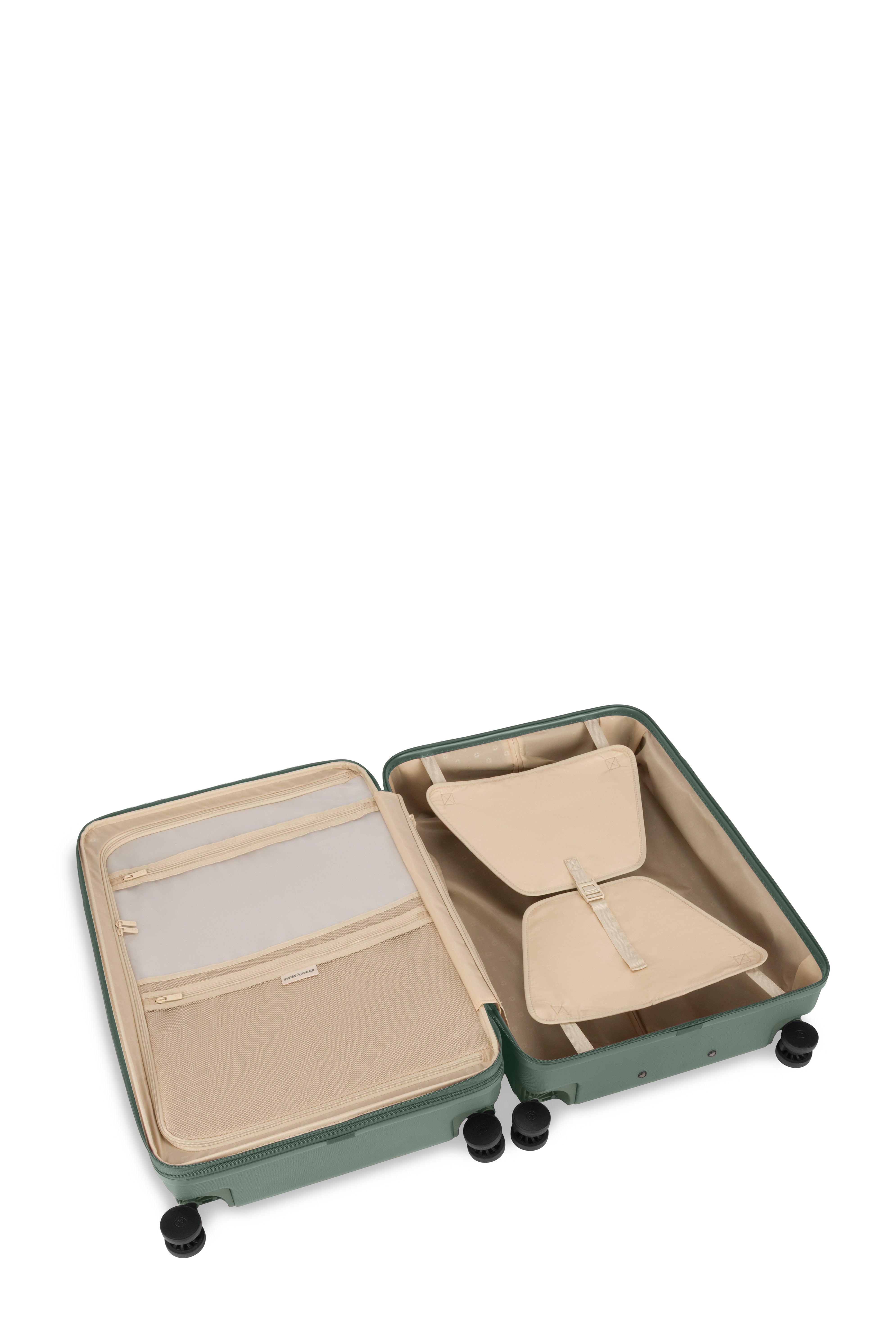 SWISSGEAR Summit Reserve Large Checked Spinner in Evergreen