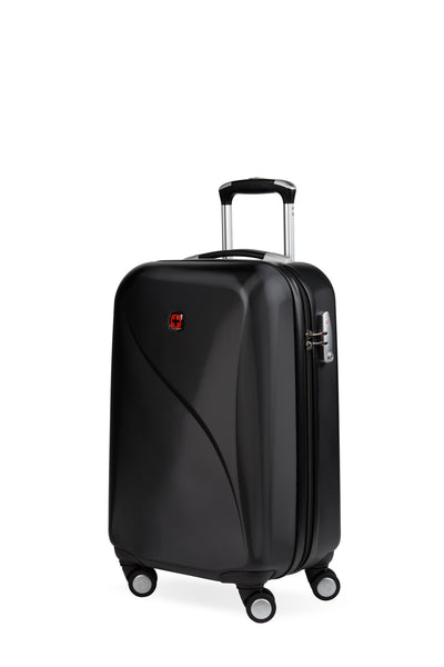 Wenger Rove Carry On Hardside Spinner Luggage Black – SWISSGEAR - Main Image