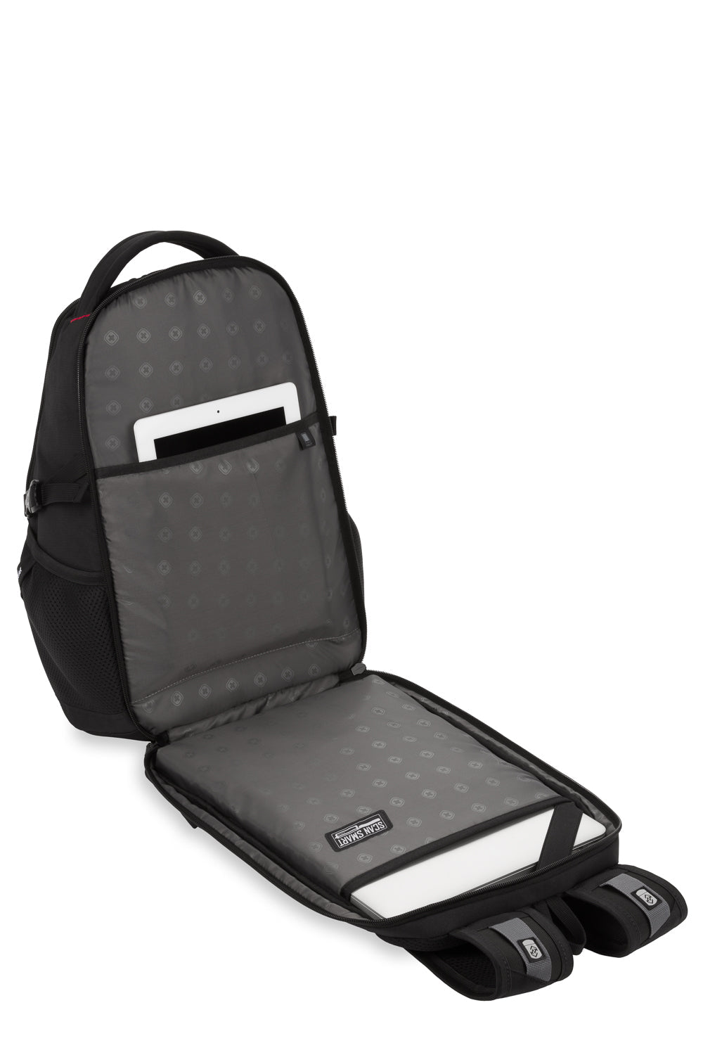 Swissgear Weekend Escape 2pc Luggage Set TSA friendly ScanSmart feature is designed to let you pass through TSA checkpoints without removing your laptop