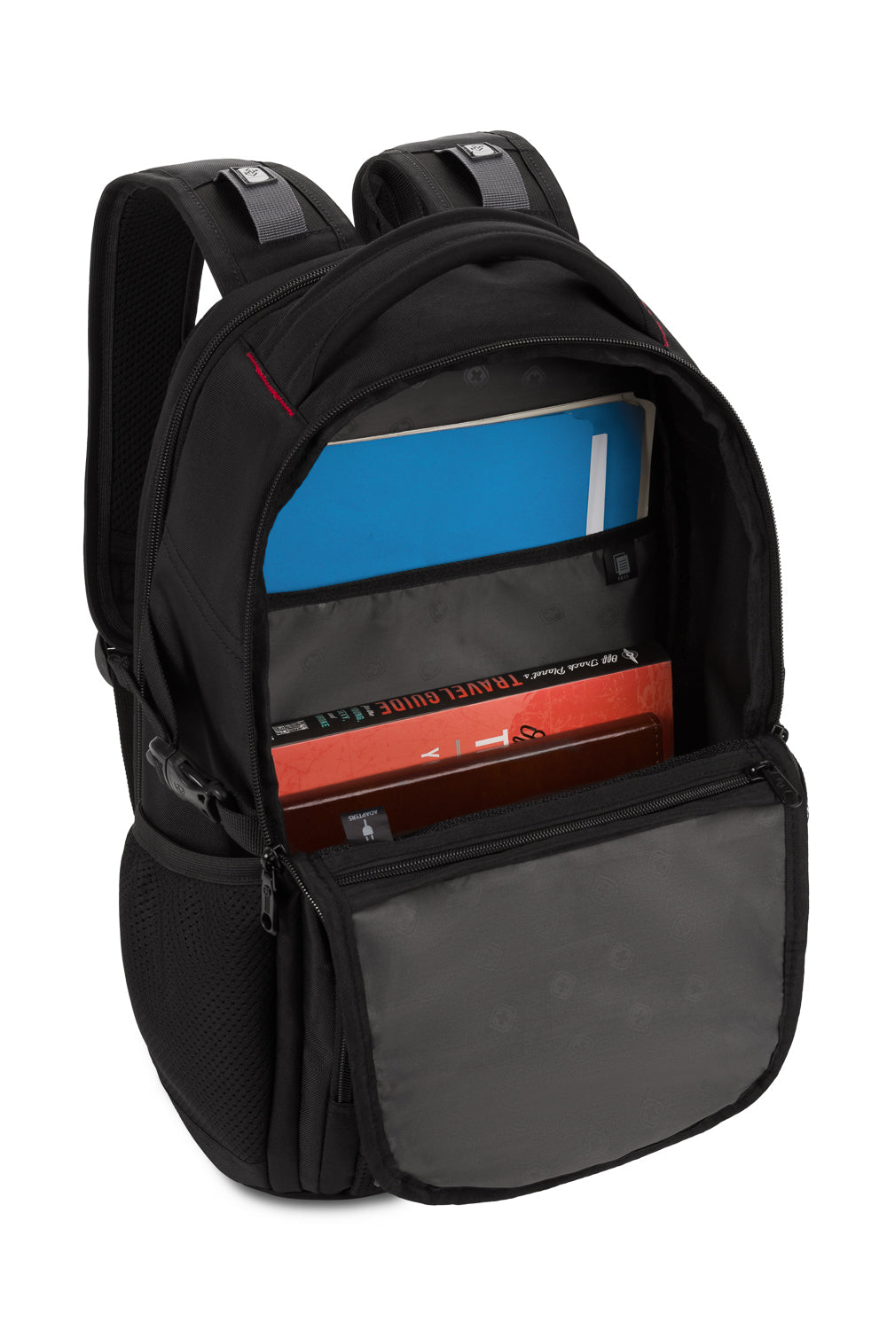 Swissgear Weekend Escape 2pc Luggage Set Large main compartment features ample space for personal items and a separate file pocket