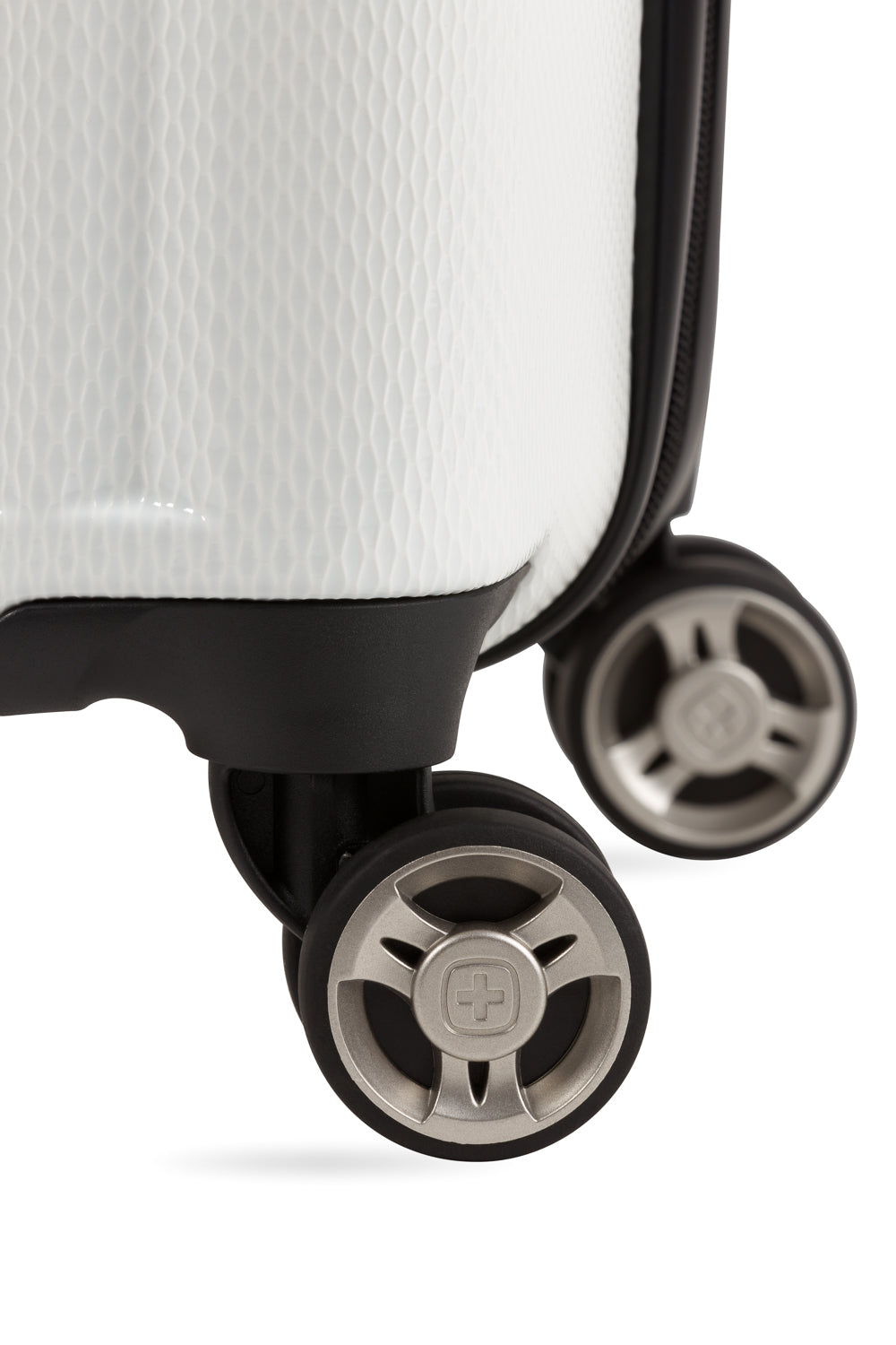 SWISSGEAR Energie Large Checked Spinner - White - 10