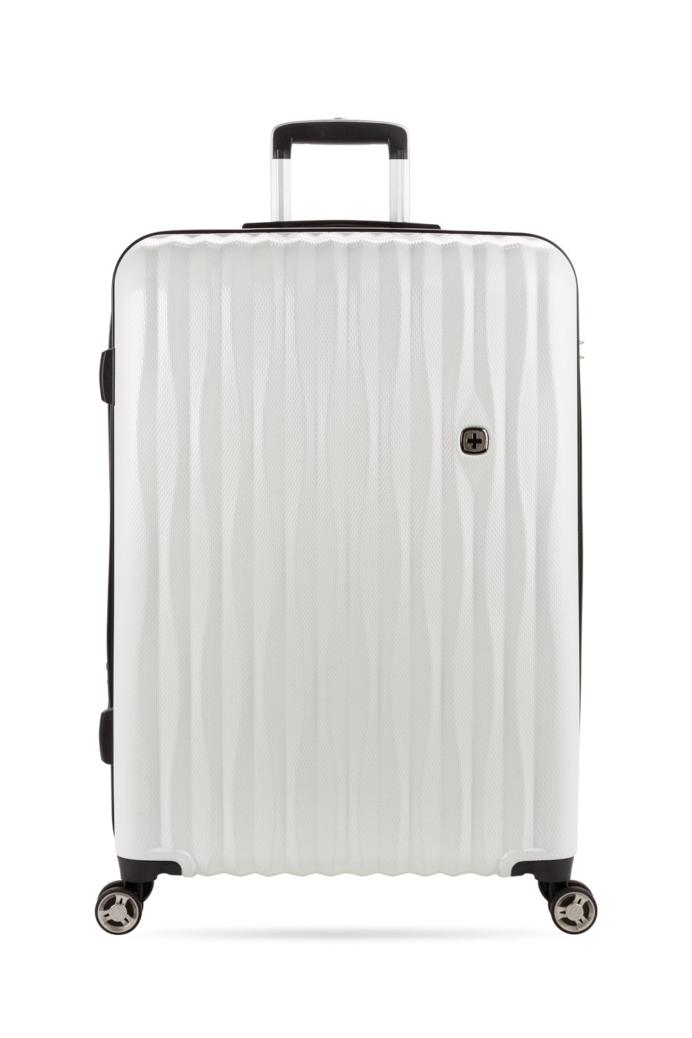 SWISSGEAR Energie Large Checked Spinner - White - 03
