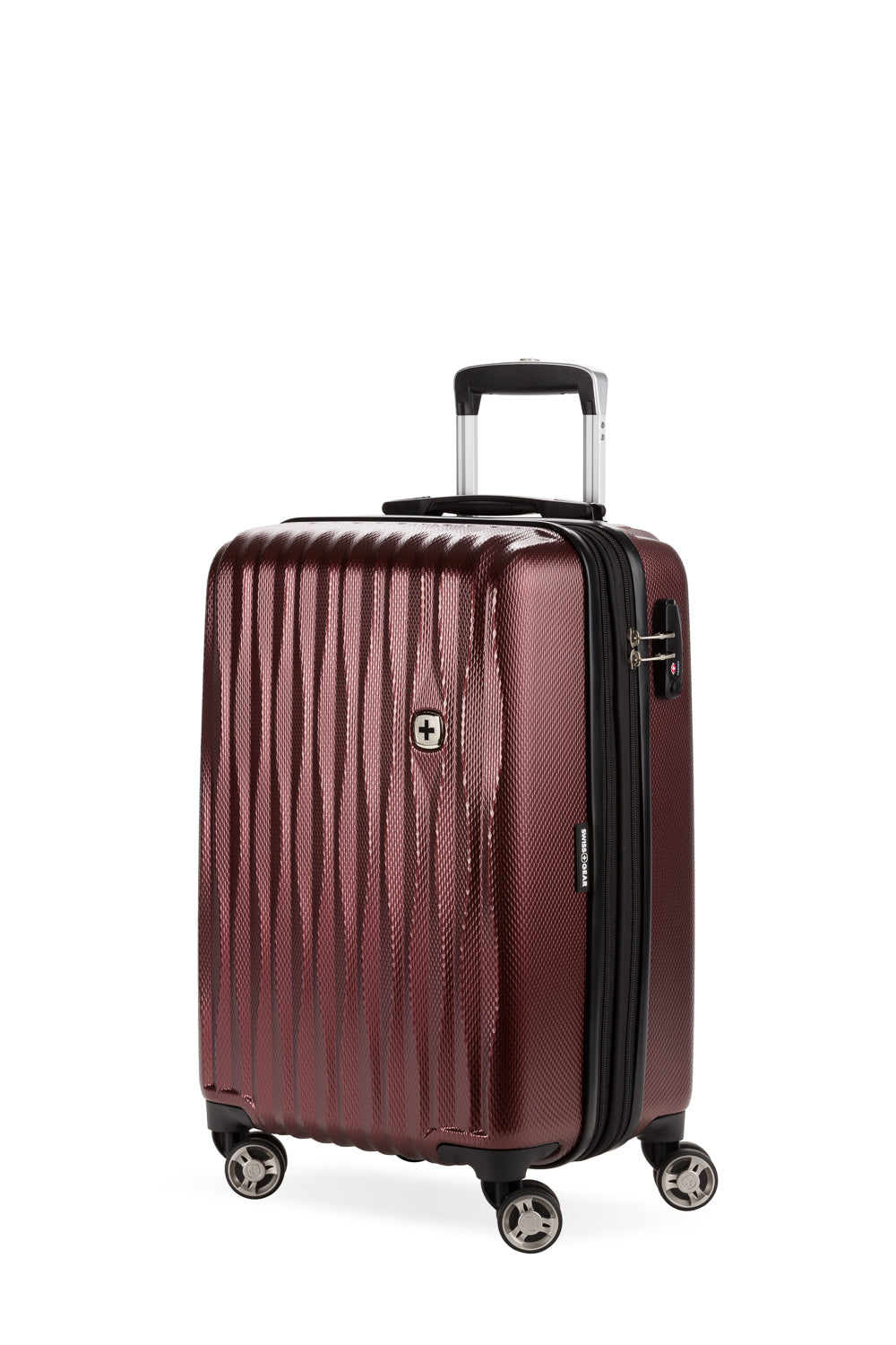 SWISSGEAR Energie Carry-On Spinner - Merlot - 01