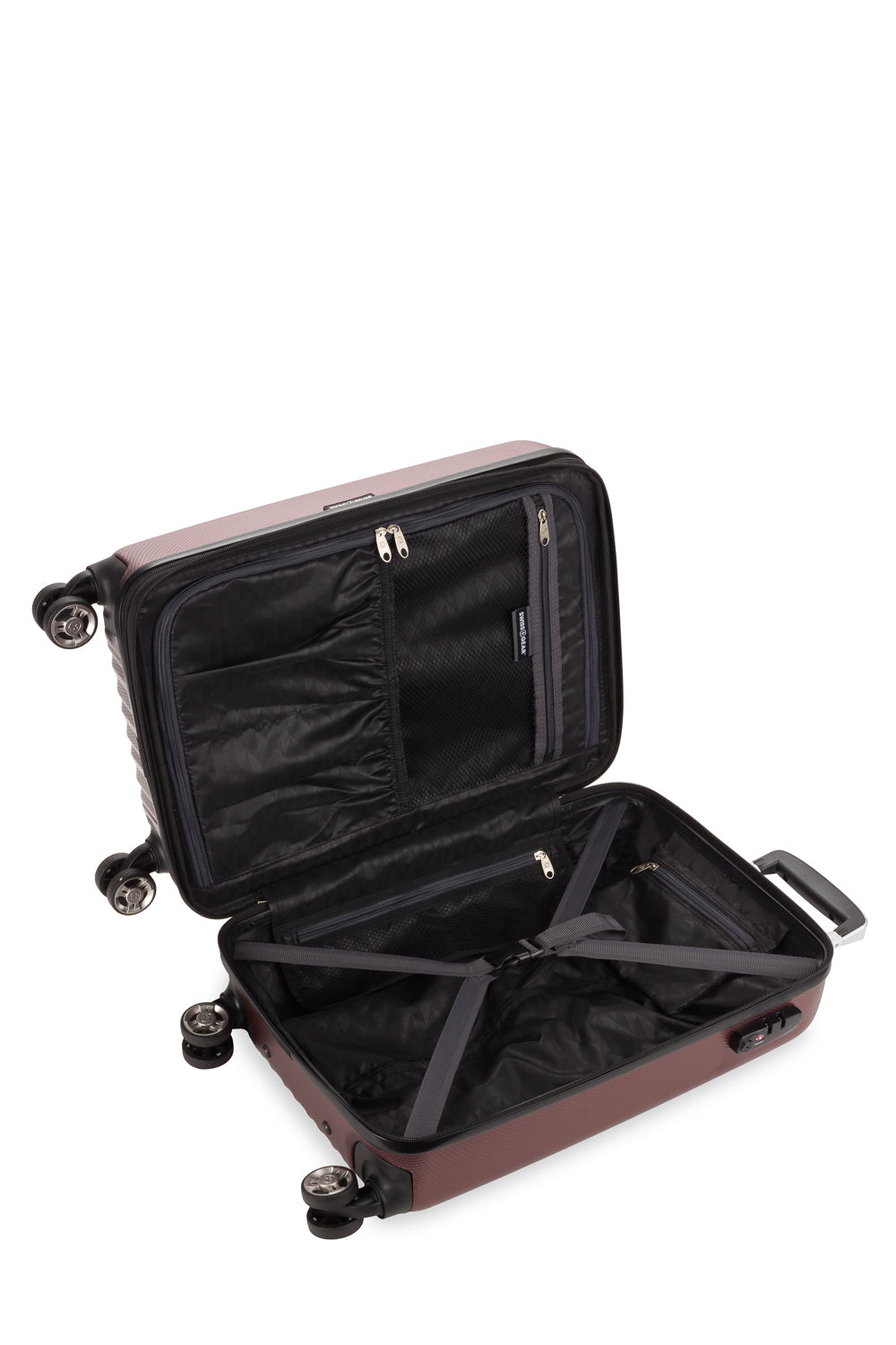 SWISSGEAR Energie Carry-On Spinner - Merlot - 05