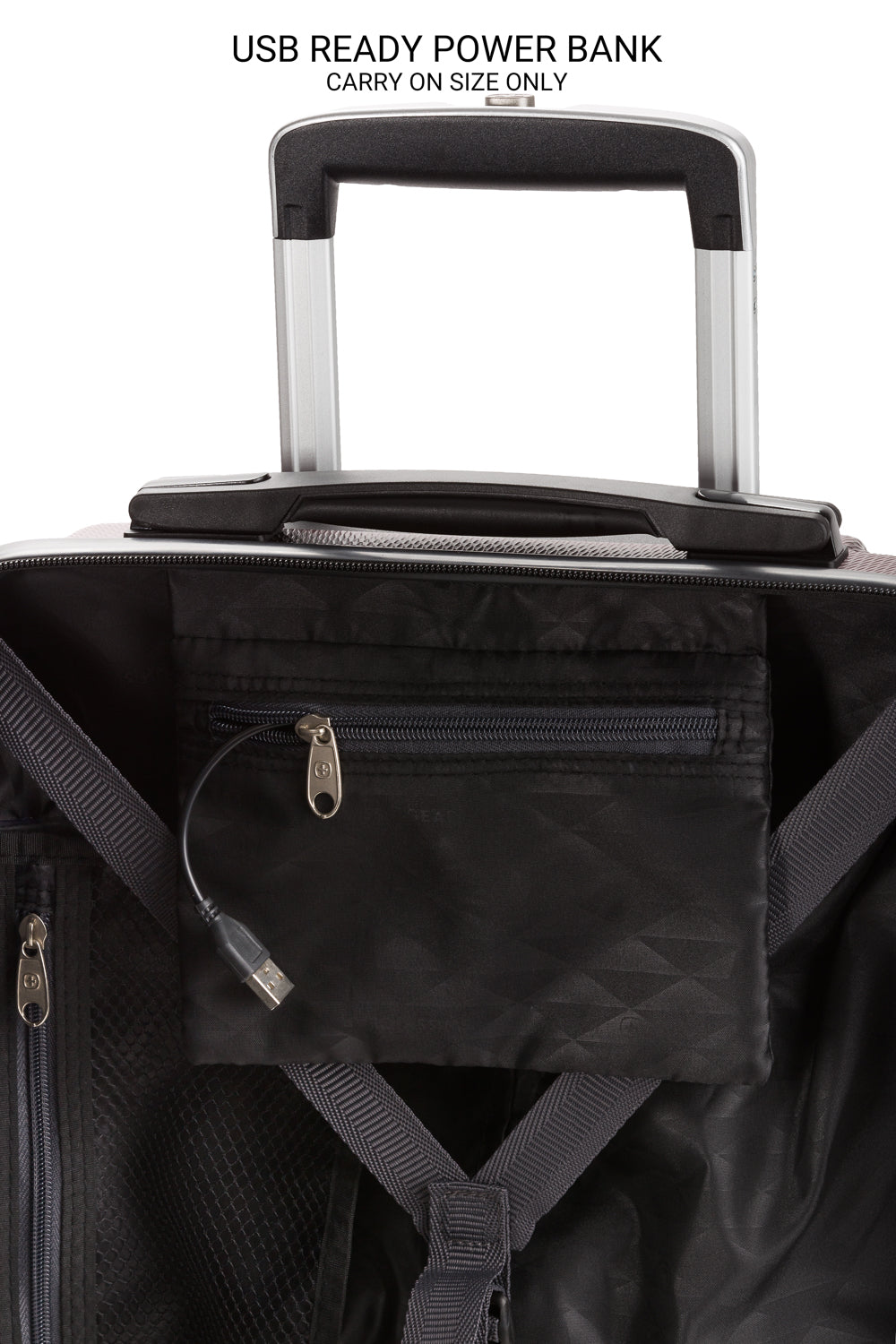 SWISSGEAR Energie Carry-On Spinner - Merlot - 09