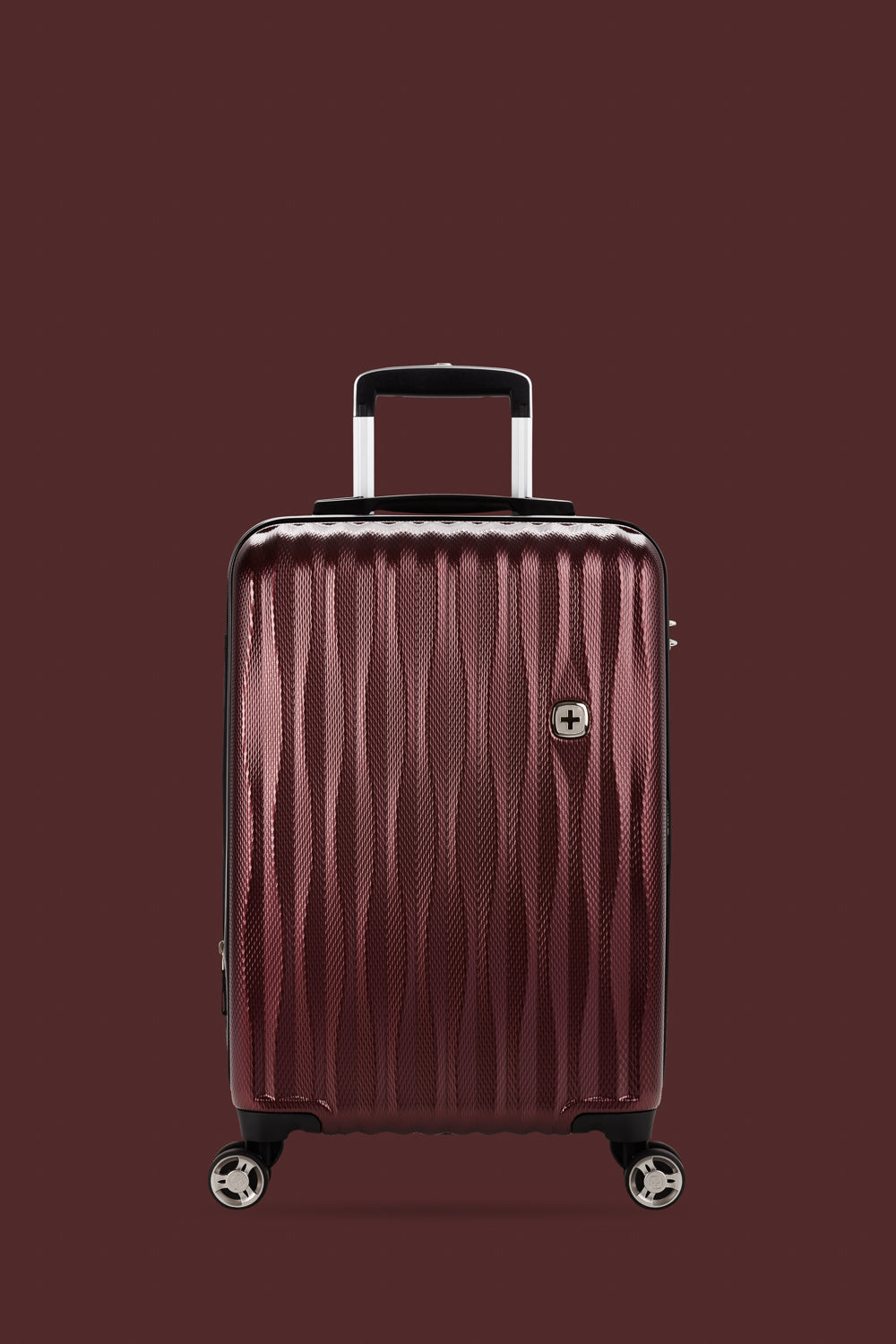 SWISSGEAR Energie Carry-On Spinner - Merlot - 11