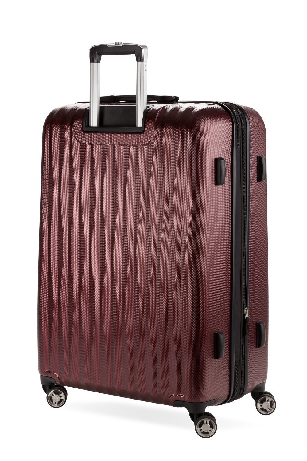 SWISSGEAR Energie Large Checked Spinner - Merlot - 02