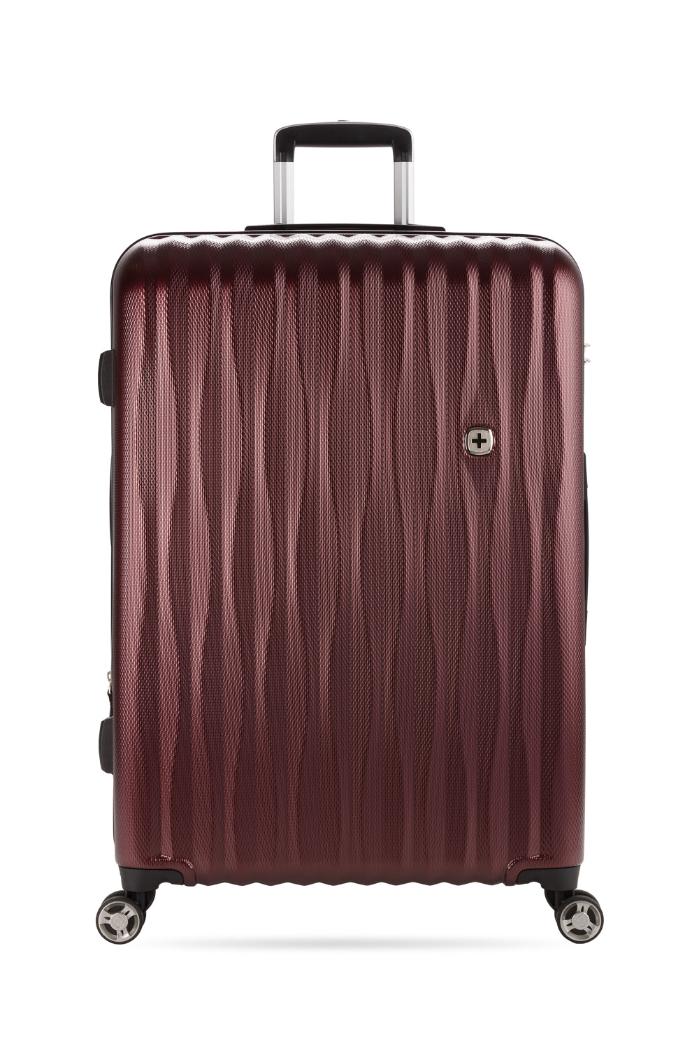 SWISSGEAR Energie Large Checked Spinner - Merlot - 10