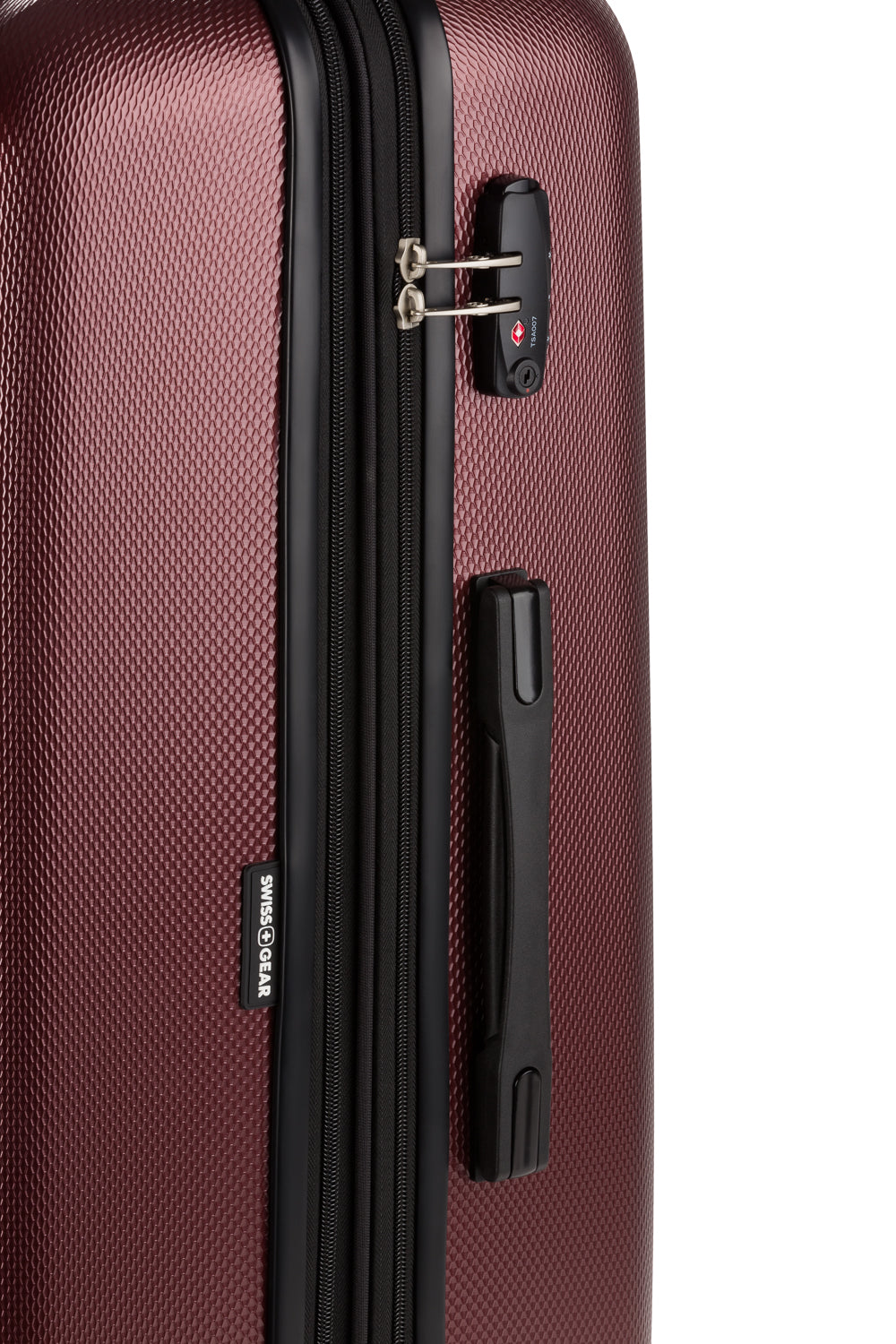 SWISSGEAR Energie Large Checked Spinner - Merlot - 13
