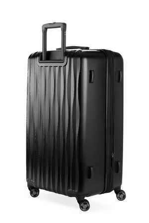 Energie Expandable Spinner 2 Piece Trunk Set - Black Constructed with German-engineered Makrolon® Polycarbonate hardshell material