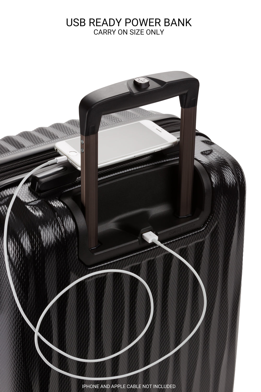 SWISSGEAR Energie Carry-On Spinner - Black - 07