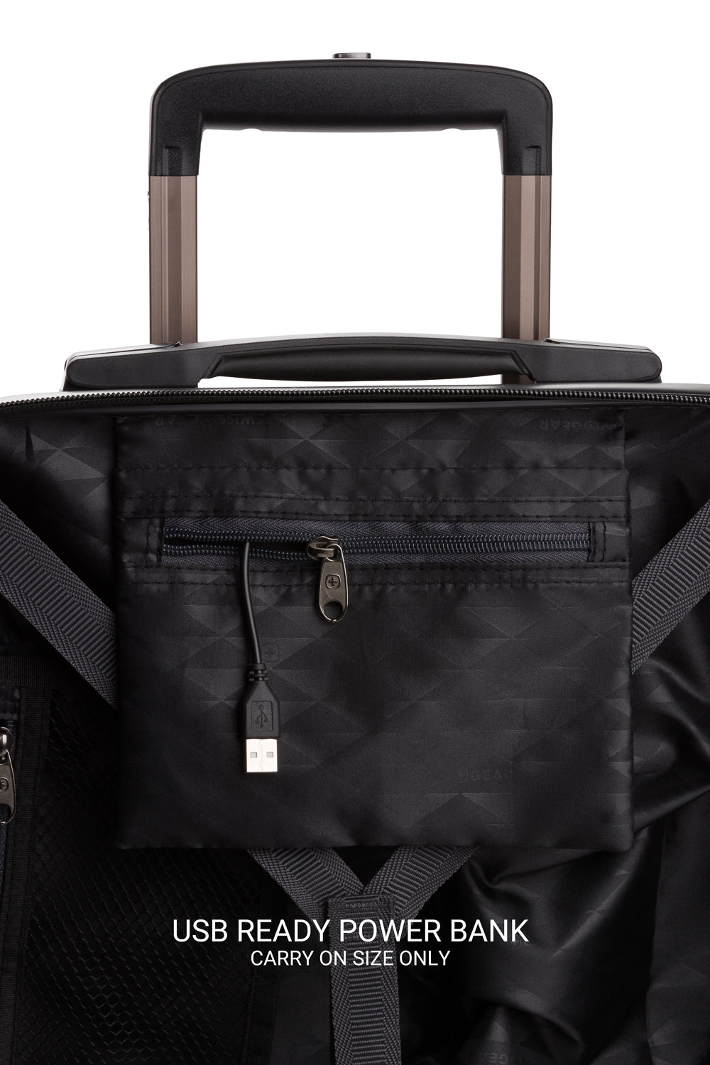 SWISSGEAR Energie Carry-On Spinner - Black - 11