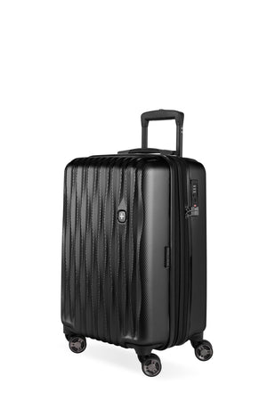 SWISSGEAR Energie Carry On Spinner in Limited Edition Black